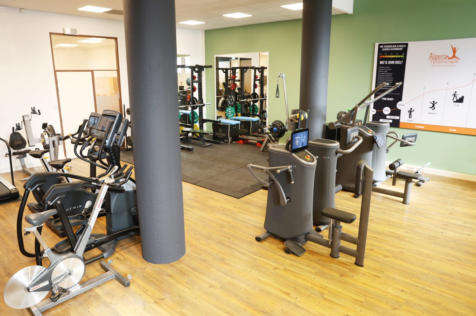 eGym toestellen bij Algera